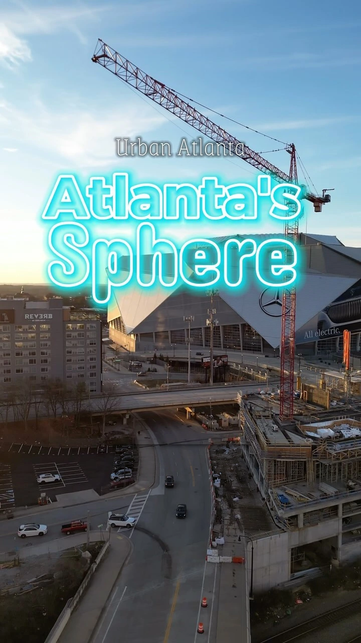 Atlanta's Sphere / Cosm Instagram post thumbnail
