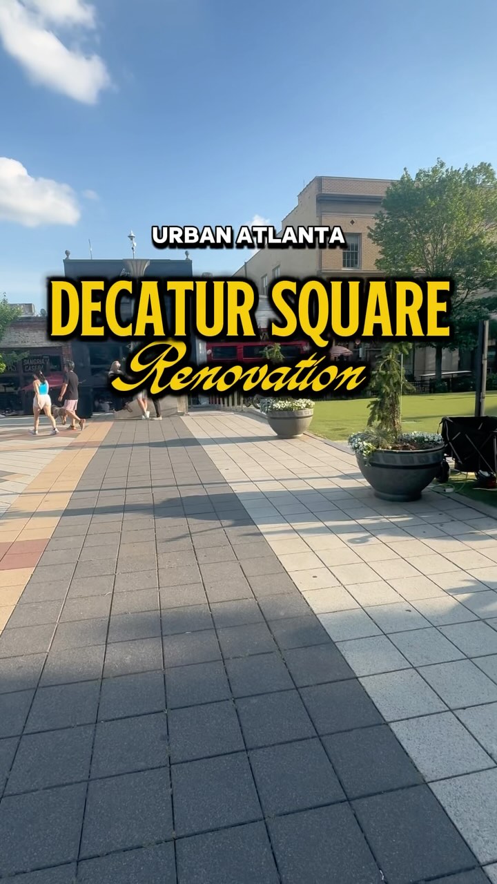 Decatur Square renovation Instagram post thumbnail