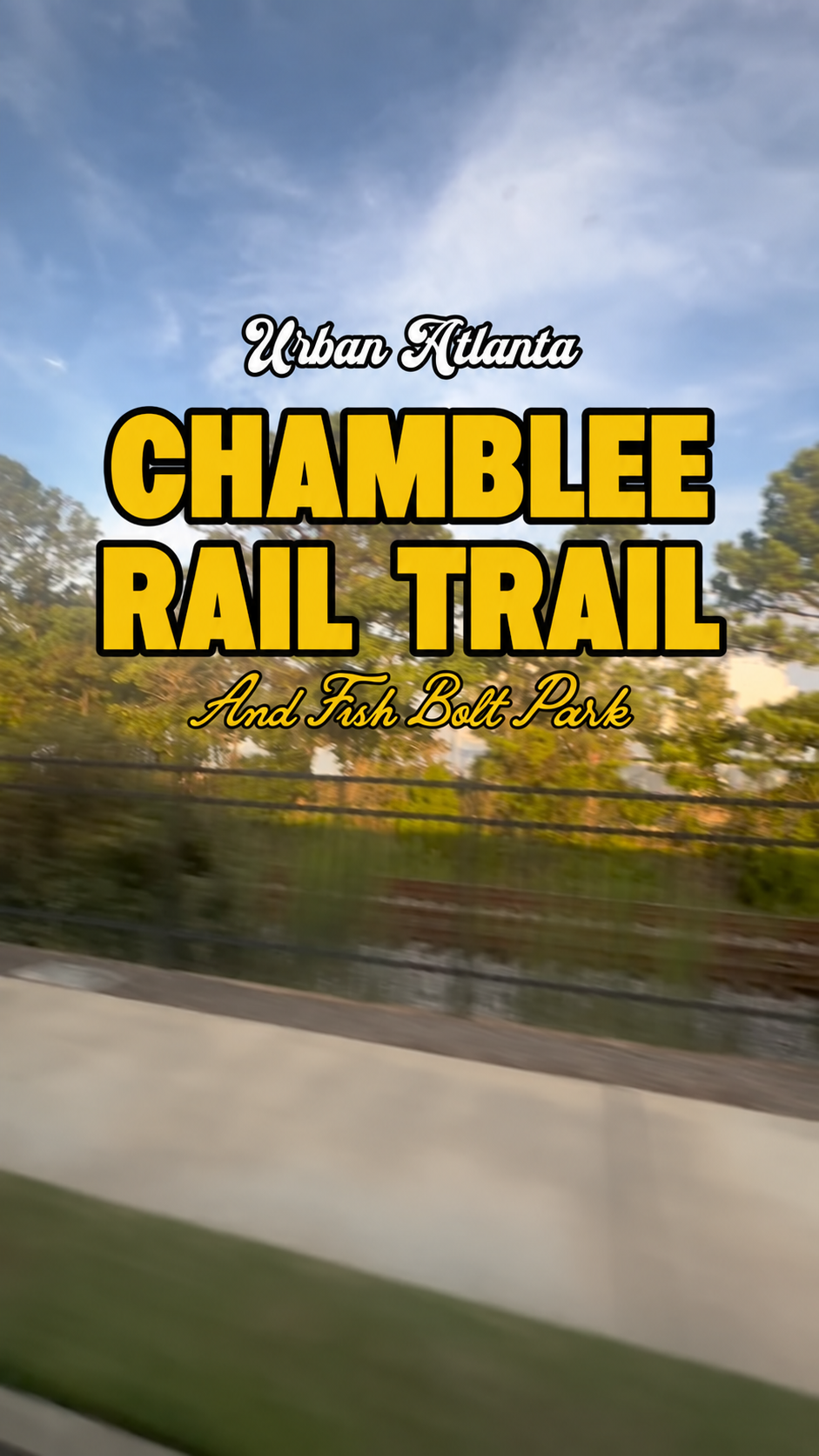 Chamblee Rail Trail Instagram post thumbnail