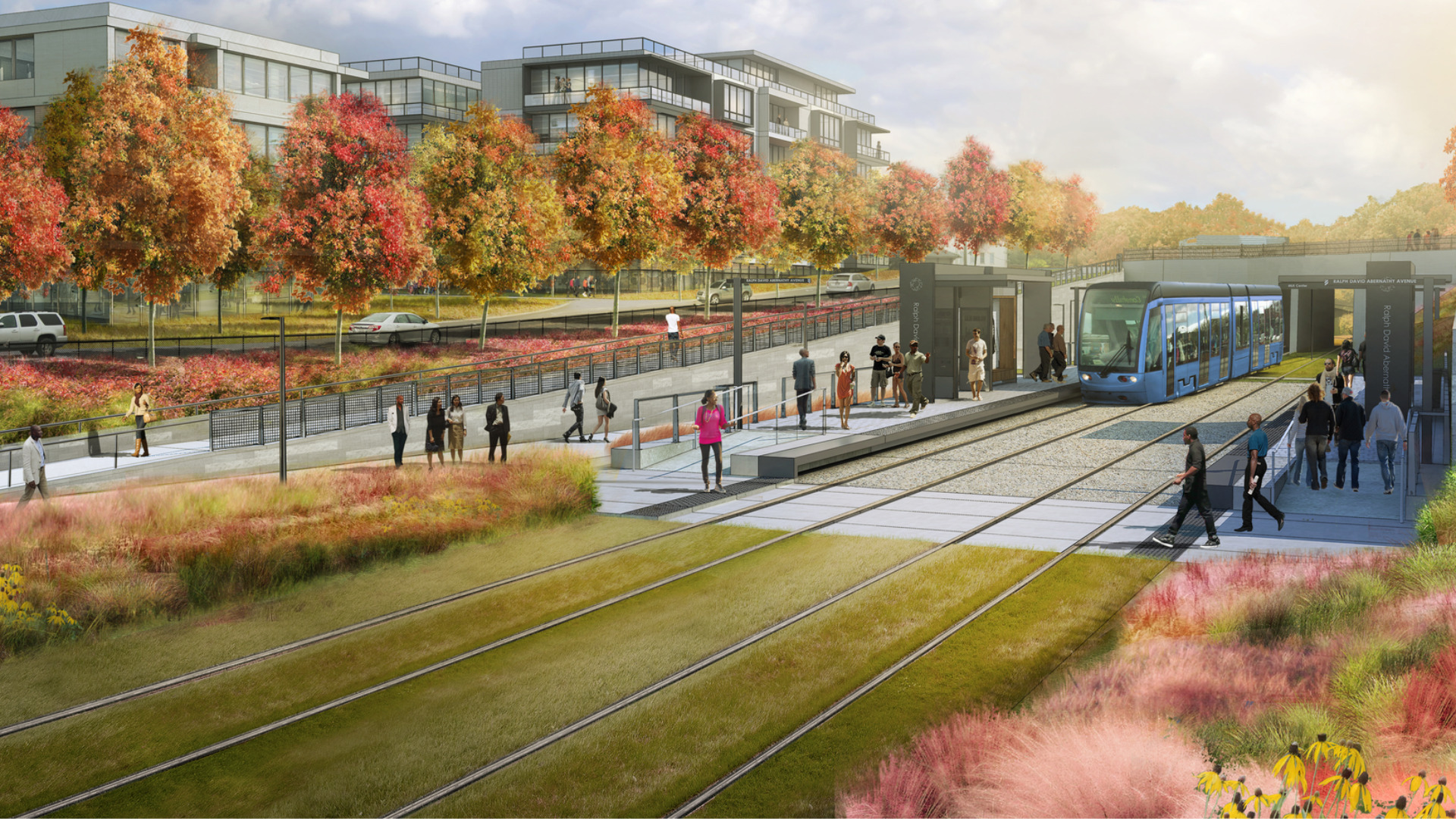 Transit Rendering of Westside Trail at Rda
