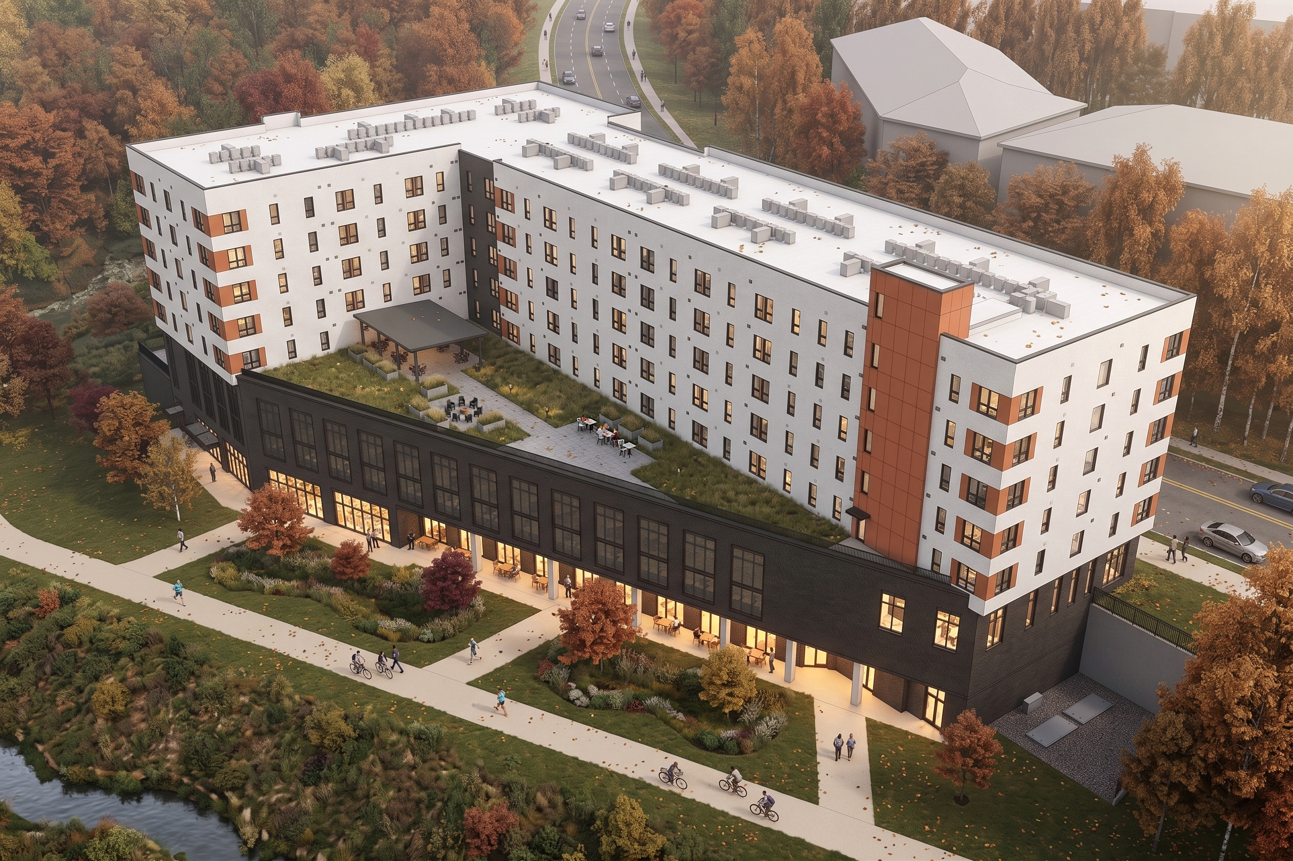 Rendering of Overlook at Garson.
