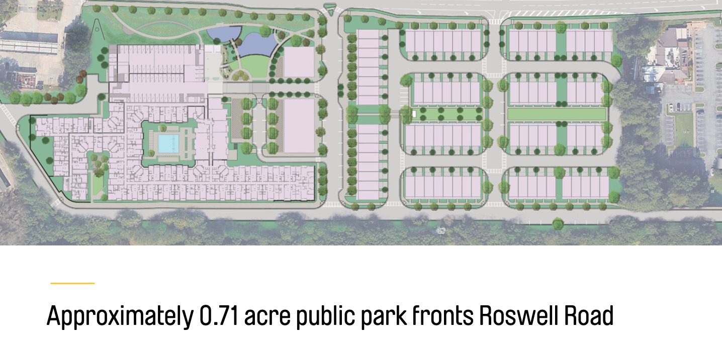 Site plan for the North River redevelopment.
