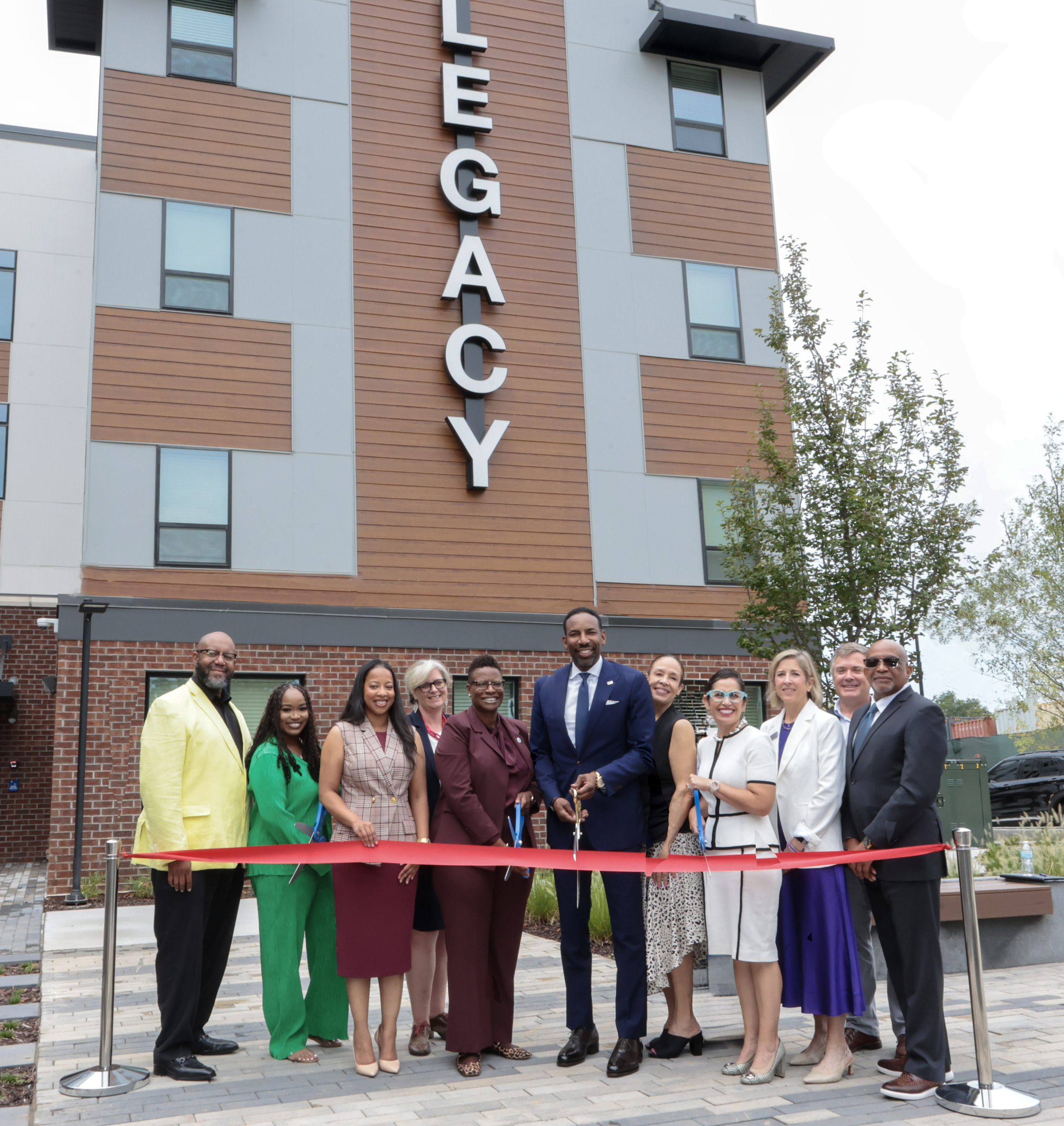 Legacy at Herndon Square grand-opening ceremony.